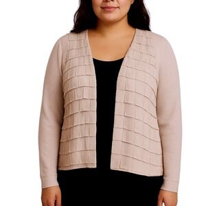 J. Crew Collection Size 8 Blush Nadja Blazer Jacket 100% Silk Wool Professional
